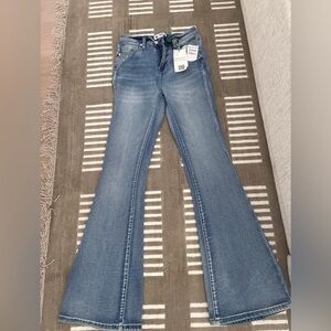Classic Blue Boot Leg Jeans for Women